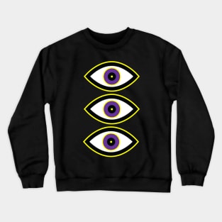 all-seeing eye 02 Crewneck Sweatshirt